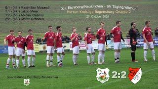 DJK Eichlberg/Neukirchen – SV Töging/Altmühl 2:2 - Herren Kreisliga Regensburg Gruppe 2