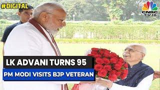 PM Modi Meets LK Advani, Extends Greetings On His 95th Birthday | #Digital | CNBC-TV18