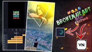 Shayari Broken Heart Video Editing Tutorial ||  Trending Sad Reels Video Editing || 