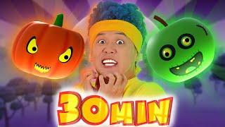 Scary Fruits & Vegetables! Happy Halloween | Mega Compilation | D Billions Kids Songs