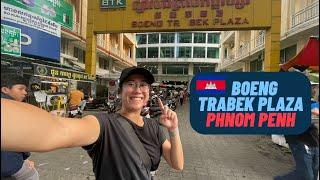 Visiting Boeng Trabek Plaza in Phnom Penh Cambodia [Walking Tour]