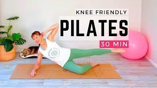 30 Minute Knee Friendly Pilates Workout | No Equipment Mixed Ability Pilates