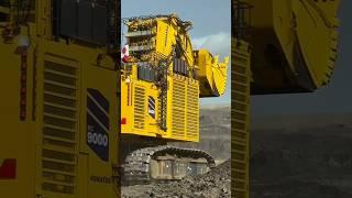 Komatsu recently released its largest excavator the PC-9000 #machine