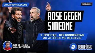 Champions League Tipps 19.09.  mit Henke & Gutierrez  CL Prognose 1. Spieltag - Der Donnerstag 