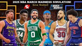 What If The NBA Had a 30 Team "March Madness" Playoff Tournament?! (2K25 Simulation)