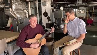 Jesus Paid It All - Jamie and Tony - From the Griffin Basement - Old-Time Acoustic Gospel Music!