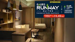 Gaur Runway Suites Commercial Studio Apartments Gaur Yamuna City!