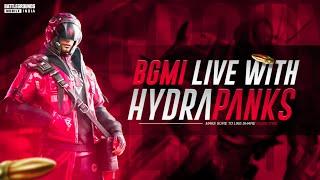 BGMI Live with HydraPanks | Battlegrounds Mobile India Live | CODM later | !insta