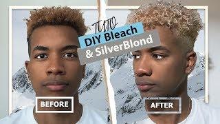 DIY Hair Bleaching - How To Dye Dark to Ashy Blond Hair ‍️