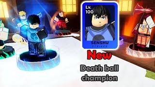 I play Senshu for 5 day | Roblox Death Ball