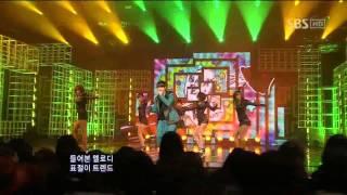 San E - Delicious San (산이 - 맛좋은 산) @ SBS Inkigayo 인기가요 101003