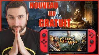 NOUVEAU JEU GRATUIT sur SWITCH   | GEMS OF WAR, DECOUVERTE GAMEPLAY FR !