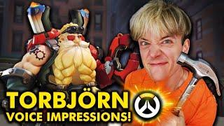 Overwatch 2 Torbjorn Voice Impressions!