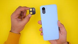 Redmi A1, Redmi A1 Plus Camera Lens Tempered Glass!