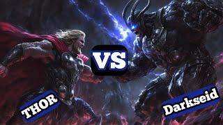 Clash of Titans ||  Darkseid vs  Thor