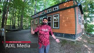 Step Inside a Luxurious Tiny Home Retreat: KOA Deluxe Cabin Tour