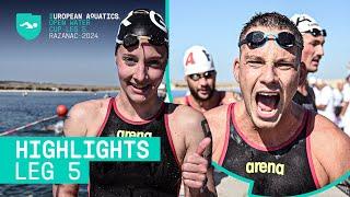 Swimmers React | Open Water Swimming Cup 2024 - Leg 5 (Razanac) | European Aquatics