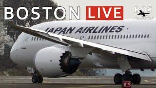 LIVE Airport Action at Boston Logan