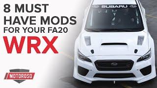 8 Must Have Mods for 2015+ Subaru WRX