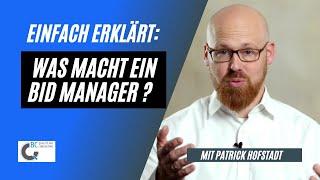 Erklärt: Was macht ein Bid Manager