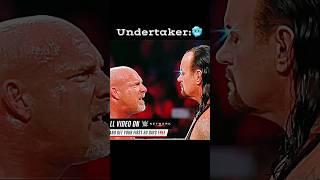 Goldberg faces off with different wrestlers #wwe #romanreigns #undertaker #randyorton #goldberg 