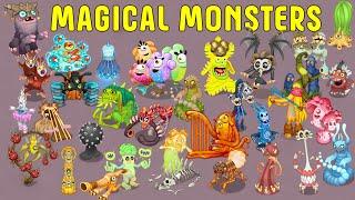 Magical Monsters - All Island, Sounds and Animations (My Singing Monsters)