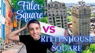 Fitler Square vs Rittenhouse Square | The best Philly Neighborhood?