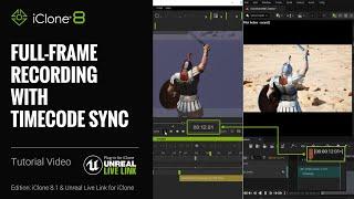 Unreal Live Link Plug-in Tutorial - Full-frame & Multi-track Recording with Timecode Sync