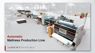 Mattress Making Machine | Automatic Mattress Production Machinery | Otomatik Yatak Üretim Hattı