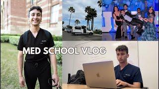 A Week in Med School  | Anatomy Grind, Running, Rock Climbing, & MedProm Fun!