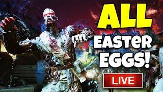 ALL BO3 ZOMBIES EASTER EGGS LIVE 2024- MARATHON STREAM (except soe cuz we have no friends lol)