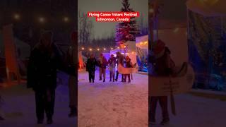 Magical winter festival in Edmonton, Canada #edmontonalberta #winterincanada #edmonton #festival