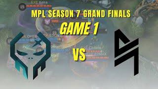 EXECRATION VS BLACKLIST INTERNATIONAL GAME 1 | MPL SEASON 7 GRAND FINALS