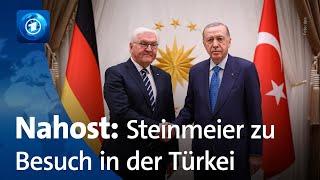 Steinmeier auf Nahostreise – Gespräche mit Erdogan in der Türkei