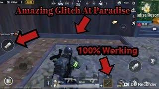 PUBG | Amazing Glitch At Paradise Resort | SANHOK MAP |  PLAYERS UNKNOWN BATTLEGROUND