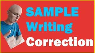 IELTS Writing Sample Correction [BAND 8]