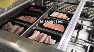 Fresh meat tray packaging machine | MAP modified atmosphere packaging machine | tray sealer