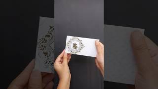Diy Envelope From Wedding Card | Wedding Card Reuse #shorts #diy #envelope