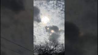 UFO hiding inside a cloud ️