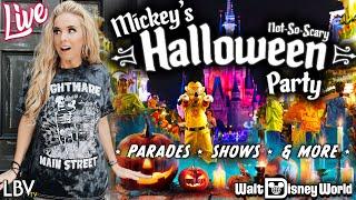 LIVE: Mickey's Not So Scary Halloween Party | Fireworks & Shows | Walt Disney World Livestream