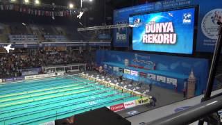 Ryan Lochte sets a new 200 IM World Record at Istanbul 2012