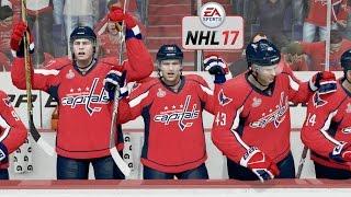 NHL 17 Xbox One Blackhawks vs Capitals Gameplay Stanley Cup Finals