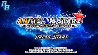 (ScreenPackProgress 70%) ANIME ALL STARZ A MUGEN INFINITY SCREENPACK