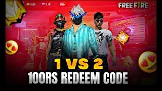 1vs2 100$ Telugu Free Fire Max Solo Streaming