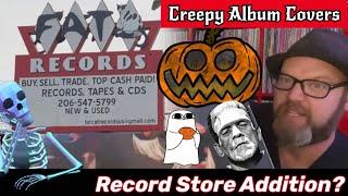 Featuring [Fat Cat Records] Creepy Album Covers! #VinylCommunity #RecordStores #halloween