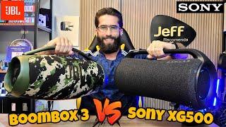 SONY SRS-XG500 Vs JBL BOOMBOX 3: Qual é a melhor caixa de som? (Comparativo)