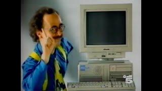 Spot computer Olivetti con Maurizio Nichetti - 1994