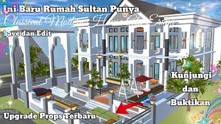 Bagi-bagi Props Id Lagi !! [ Rumah Sultan Modern House Ala Eropa 2 Lantai ] SAKURA School Simulator