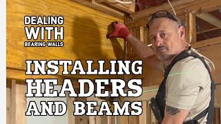 Tips for Installing a Beam | Removing Bearing Walls