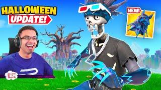 Nick Eh 30 reacts to Halloween Update in Fortnite! (2022)